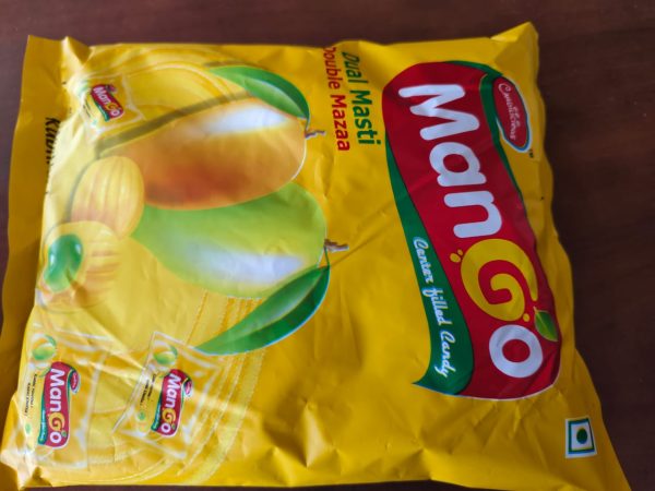 Mango chocolate packet