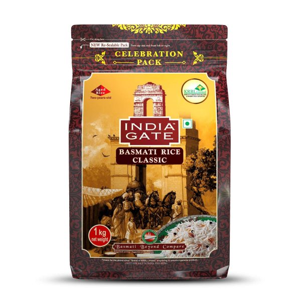 India Gate Basmati Rice - Classic 1kg