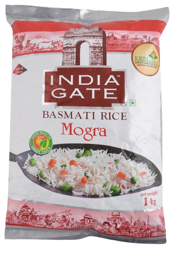 India Gate Basmati Rice - Mogra 1kg