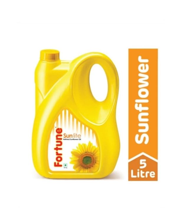 fortune Sunflower refine oil 5 ltr